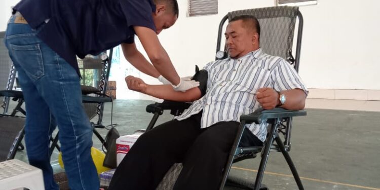 Puluhan Karyawan PTPN VI Donor Darah