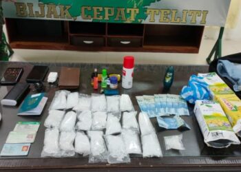 Satgas Pamtas RI-MLY Gagalkan Penyelundupan 1 Kg Sabu