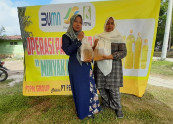 PTPN VI Kembali Menggelar Operasi Pasar Murah Minyak Goreng