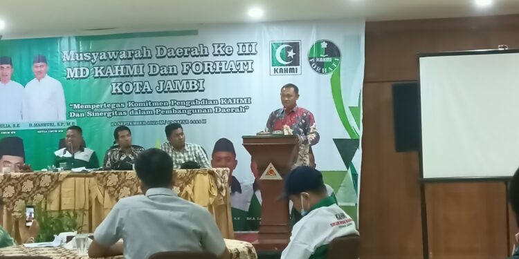 Joni Ismet Komandoi MD KAHMI Kota Jambi