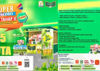 PTPN Tawarkan Sistem Franchise Teh Kayu Aro