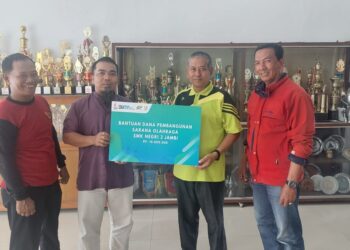 PTPN Beri Bantuan Olahraga SMK 3