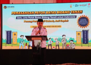 Al Haris: Gemapatas Upaya Tingkatkan Kesadaran Masyarakat Jaga Batas Tanah