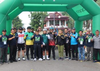 Al Haris Lepas Fun Bike Gowes To Gambut