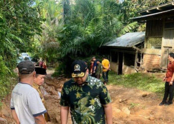 Waka DPRD Jambi Dampingi Gubernur Tinjau Jalan di Batang Asai