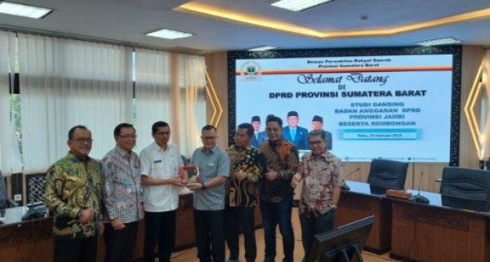 DPRD Jambi Stuba ke DPRD Sumbar Bahas Soal Anggaran dan Pokir Dewan