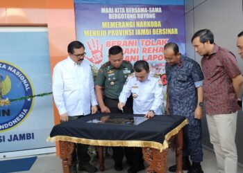 Gubernur Al Haris Resmikan Gedung BNN Provinsi Jambi