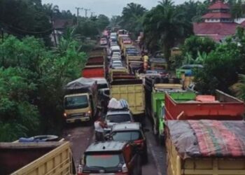 Terbaru! Truk Batubara Jambi Dilarang Melintas