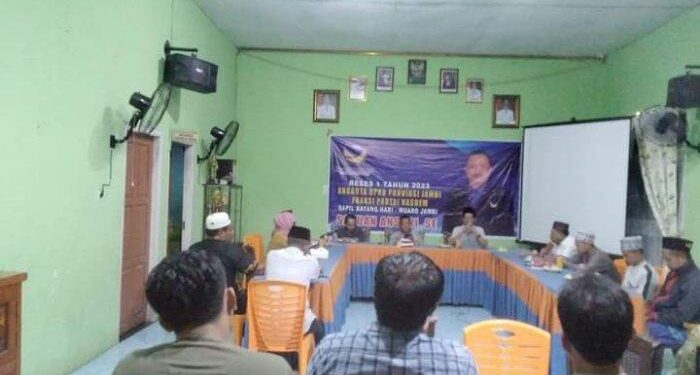 Dewan Jambi Gelar Reses Dengan Warga di Batanghari