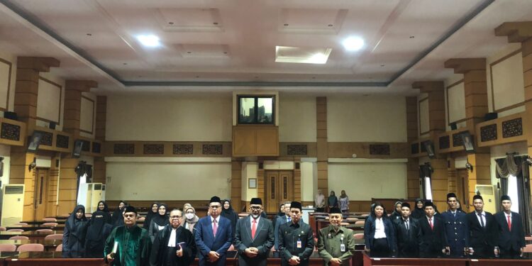 Sekda Provinsi Jambi Melantik Dan Sumpah Janji Jabatan Kepada 27 Pejabat Fungsional Provinsi Jambi