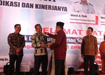 Wagub Abdullah Sani Hadiri Pisah Sambut Kakanwil BPN Provinsi Jambi
