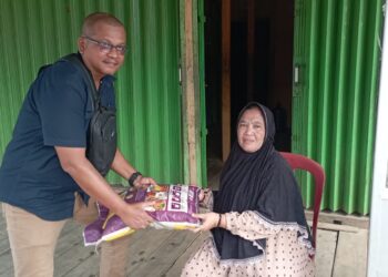 Lagi, PTPN VI Salurkan Beras ke Warga Tak Mampu