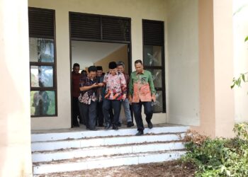 Gubernur Al Haris Tinjau Bangunan SMK 2 Bungo untuk Persiapan SMK Titian Teras Jambi
