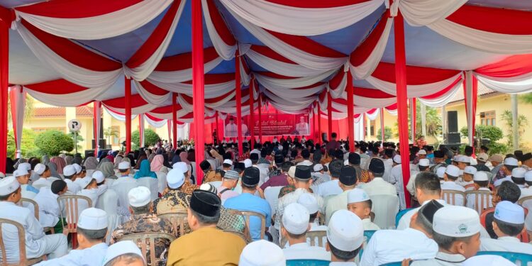 Halal Bihalal Gubernur Al Haris Disambut Antusias Masyarakat Tebo