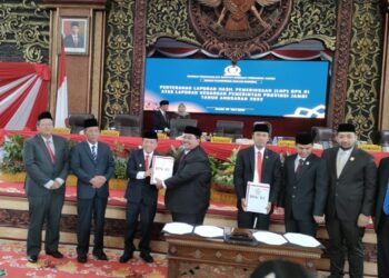 Pemerintah Provinsi Jambi Raih Opini WTP 11 Kali Berturut-Turut dari BPK