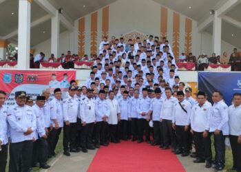 Hadiri Pelantikan APDESI Merangin, Al Haris Imbau Kades Jaga Sinergitas dengan BPD dan Perangkat Desa