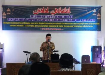 Silaturahmi dengan RT Se-Kelurahan Simpang IV Sipin, Al Haris: Peran RT Sangat Penting dalam Kemajuan Daerah