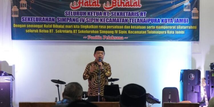 Silaturahmi dengan RT Se-Kelurahan Simpang IV Sipin, Al Haris: Peran RT Sangat Penting dalam Kemajuan Daerah
