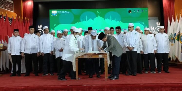 Wakil Gubernur Jambi Dilantik Menjadi Ketua IPHI Provinsi Jambi