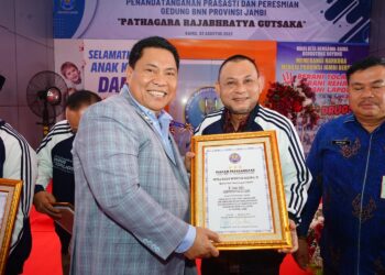 PTPN VI Terima Penghargaan dari BNN RI