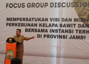 Gubernur Al Haris Minta Pengusaha Kelapa Sawit Miliki Desain Perencanaan Berkelanjutan