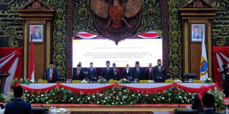 Al Haris Sampaikan Pesan Presiden Jokowi Dipidato Kenegaraan: Bersama Jaga Kondusifitas