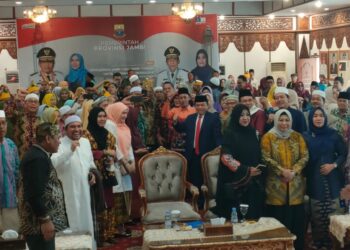 Halal Bihalal Bersama Gubernur Kalsel, Al Haris Disambut Hangat Keluarga Banjar Jambi