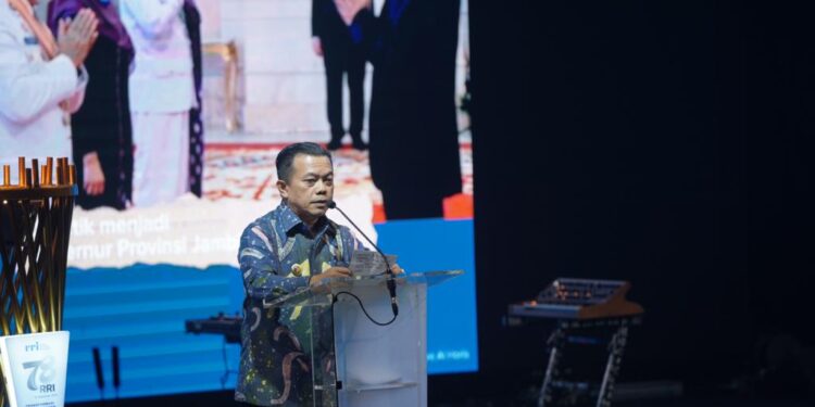 Hadiri HUT ke-78 RRI, Al Haris Kenang Sewaktu Bekerja di RRI Jambi tahun 1992