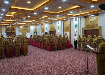 Sekda Sudirman Pimpin ASN Provinsi Jambi Deklarasi Cegah Korupsi