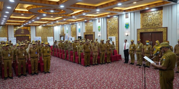 Sekda Sudirman Pimpin ASN Provinsi Jambi Deklarasi Cegah Korupsi