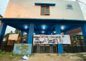 Sekre PMII Cabang Kota Jambi Disegel, Ada Apa?