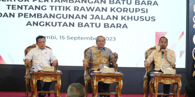 Gubernur Al Haris Bersama KPK Bahas Persoalan Batubara di Jambi