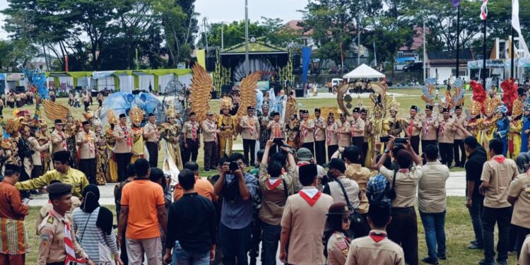 Gubernur Al Haris Pimpin Upacara Pertikawan Regional Sumatera di Merangin