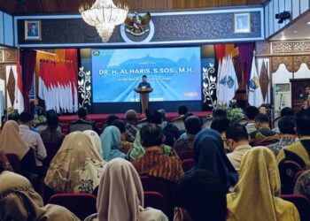 Buka Sosialisasi Perizinan Air Tanah, Gubernur Al Haris Ungkap Baru 43 Perusahaan di Jambi Punya Izin Pengelolaan Air Tanah