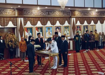 Lantik Mukti Jadi Pj Bupati Merangin, Ini Pesan Gubernur Jambi Al Haris