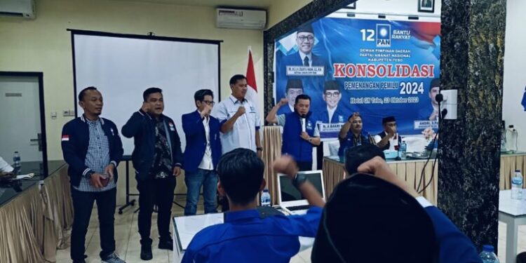 Al Haris Motivasi Kader PAN Tebo Raih Kursi Pimpinan Dewan