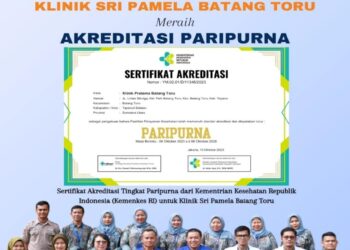 Raih Akreditasi Paripurna, Klinik Sri Pamela Batang Toru  Telah Memenuhi Standar Layanan Optimal