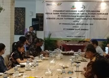 PTPN XIII dan PT SDE Teken Kerjasama Optimasi Pemanfaatan Aset