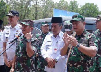 Wagub Sani Hadiri Gerakan Ketahanan Pangan Nasional TNI 2023