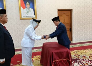 Lantik Pj Walikota Jambi, Ini Pesan Al Haris pada Sri Purwaningsih