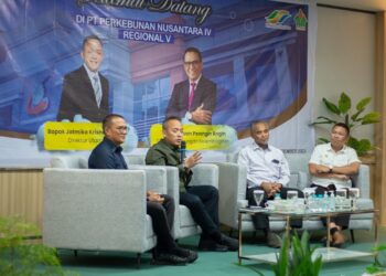 Rencanakan Strategi Bersama, Jajaran Direksi PTPN IV Berkunjung ke Regional V PTPN IV