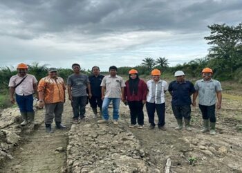 Program TJSL PTPN I Adopsi CSV Lakukan Normalisasi Saluran Air Di Kabupaten Aceh Utara