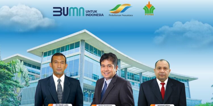 Holding Perkebunan Nusantara III (Persero) Angkat Jajaran Board Of Regional Management Regional IV Palmco