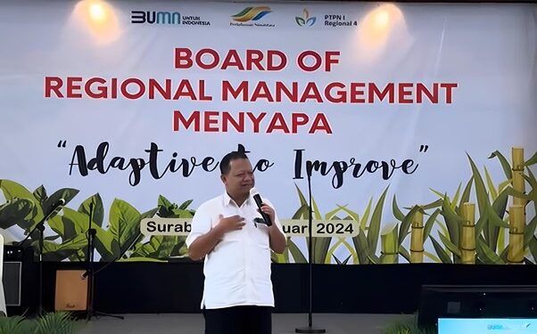 PTPN I Regional 4 Siap Tingkatkan Improvement Hadapi Target Kinerja 2024
