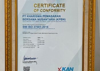PT KPBN Menuju Tata Kelola Bisnis yang Lebih Transparan dengan Penerapan ISO 37001:2016
