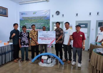 PTPN I Regional 4 Salurkan Bantuan Sumur Bor Dan Pompa Air Untuk Petani Klaten