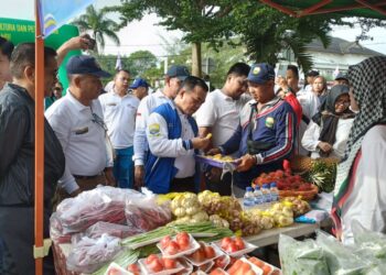 Buka Pasar Tani, Al Haris: Pasar Produk Unggulan Pertanian Jambi