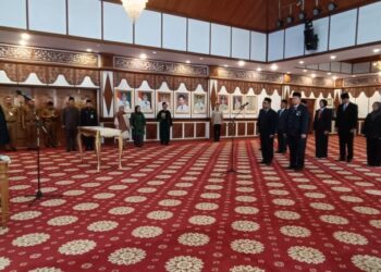 Sekda Sudirman Lantik 11 Pejabat Eselon II dan III Pemprov Jambi. Berikut Nama-namanya