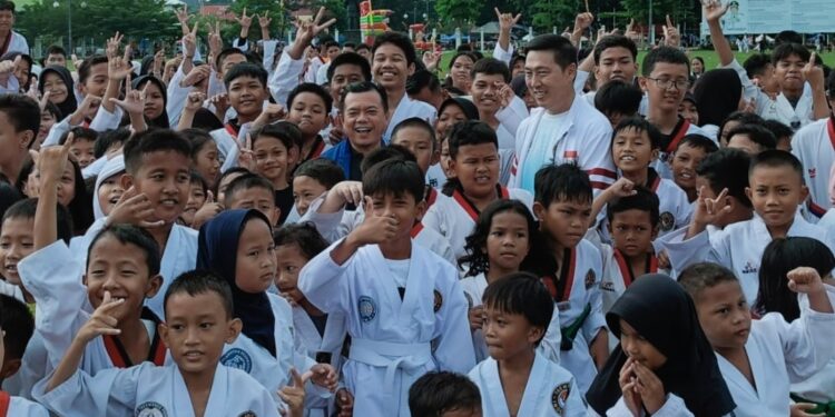 Buka Latihan Bersama, Al Haris Bangga dengan Perkembangan Taekwondo Jambi