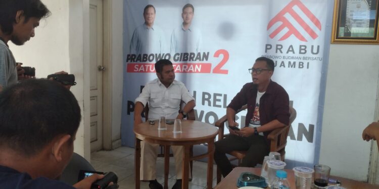 Press Release DPD Relawan PRABU Provinsi Jambi.